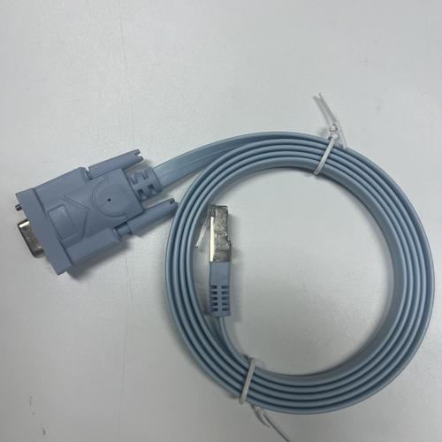 8米db9转rj45配置线rs232串口线db9转网口调试线console交换机工厂
